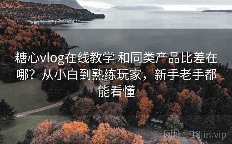 糖心vlog在线教学 和同类产品比差在哪?从小白到熟练玩家,新手老手都能看懂